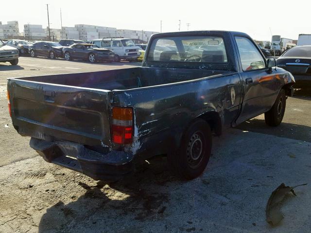 4TARN81A4NZ003075 - 1992 TOYOTA PICKUP 1/2 GREEN photo 4