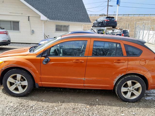 1B3CB3HA9BD126392 - 2011 DODGE CALIBER MA ORANGE photo 9