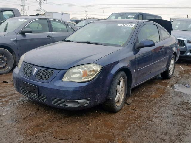 1G2AS18H497226694 - 2009 PONTIAC G5 BLUE photo 2
