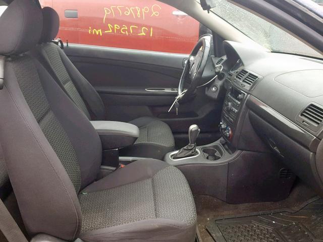 1G2AS18H497226694 - 2009 PONTIAC G5 BLUE photo 5