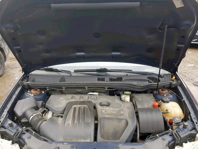 1G2AS18H497226694 - 2009 PONTIAC G5 BLUE photo 7