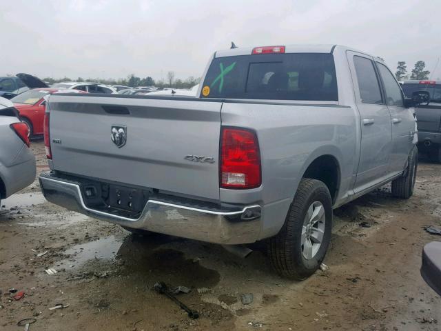 1C6RR7LT9KS550131 - 2019 RAM 1500 CLASS Plata foto 4