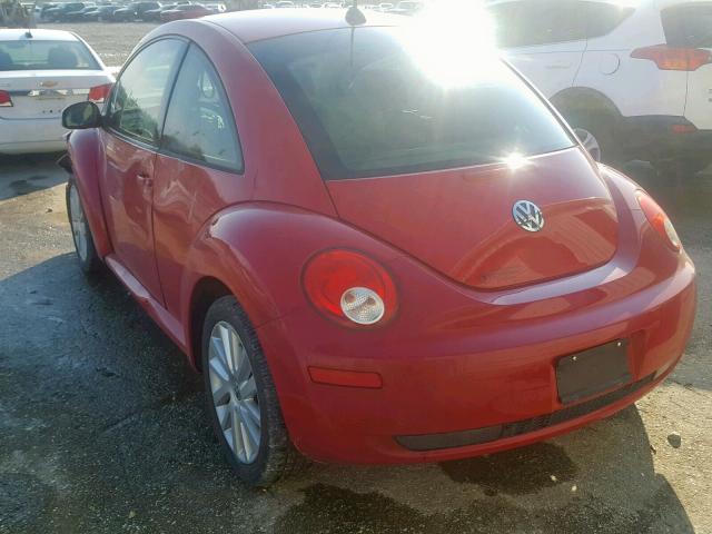 3VWRW31C28M525308 - 2008 VOLKSWAGEN NEW BEETLE Rot Foto 3