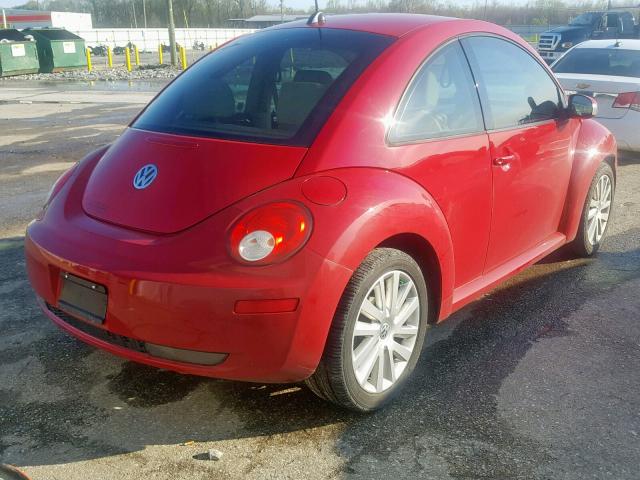 3VWRW31C28M525308 - 2008 VOLKSWAGEN NEW BEETLE Rot Foto 4