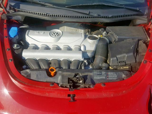 3VWRW31C28M525308 - 2008 VOLKSWAGEN NEW BEETLE Rot Foto 7