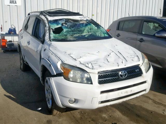 JTMBK32V275030854 - 2007 TOYOTA RAV4 SPORT WHITE photo 1