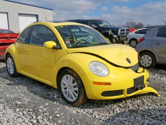 3VWRW31CX8M516288 - 2008 VOLKSWAGEN NEW BEETLE ყვითელი ფოტო 1