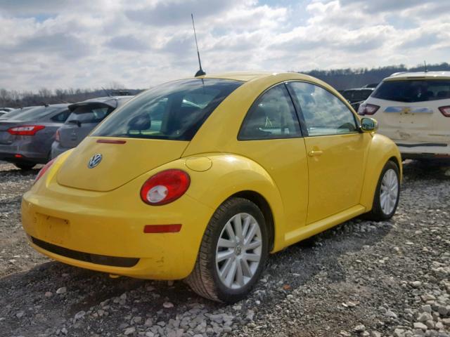 3VWRW31CX8M516288 - 2008 VOLKSWAGEN NEW BEETLE ყვითელი ფოტო 4