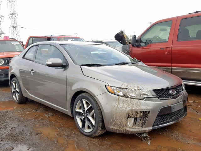 KNAFW6A39A5201479 - 2010 KIA FORTE SX GRAY photo 1