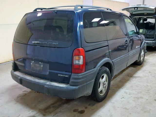 1GMDU03E31D299132 - 2001 PONTIAC MONTANA BLUE photo 4