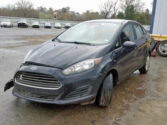 3FADP4AJ5FM214456 - 2015 FORD FIESTA S BLACK photo 2