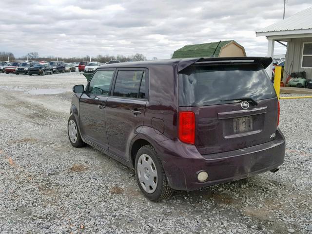 JTLZE4FE1A1100773 - 2010 TOYOTA SCION XB BLACK photo 3