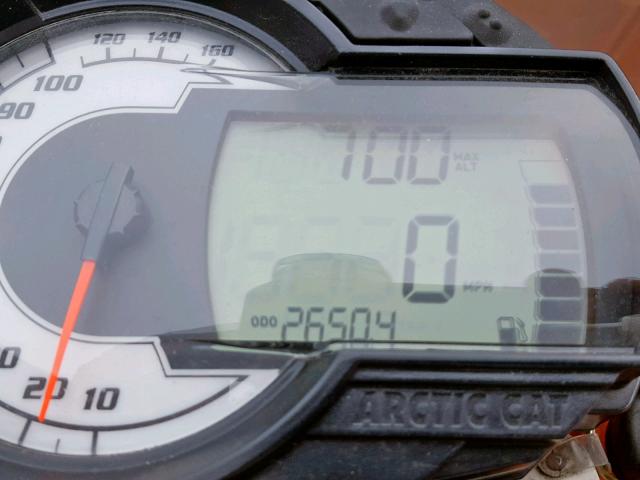 4UF14SNW1ET114847 - 2014 ARCTIC CAT SNOPRO 橙色 照片 8