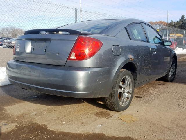1G8AM12FX5Z169892 - 2005 SATURN ION LEVEL SILVER photo 4