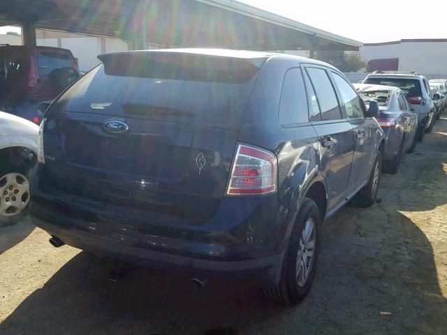 2FMDK3GC7ABB11394 - 2010 FORD EDGE SE BLUE photo 4