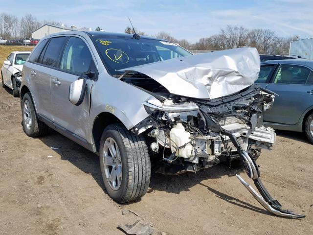 2FMDK4JC4CBA85600 - 2012 FORD EDGE SEL SILVER photo 1