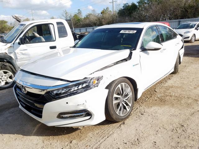 1HGCV3F94KA014293 - 2019 HONDA ACCORD TOURING HYBRID  photo 2