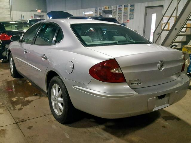 2G4WC532551209737 - 2005 BUICK LACROSSE C SILVER photo 3