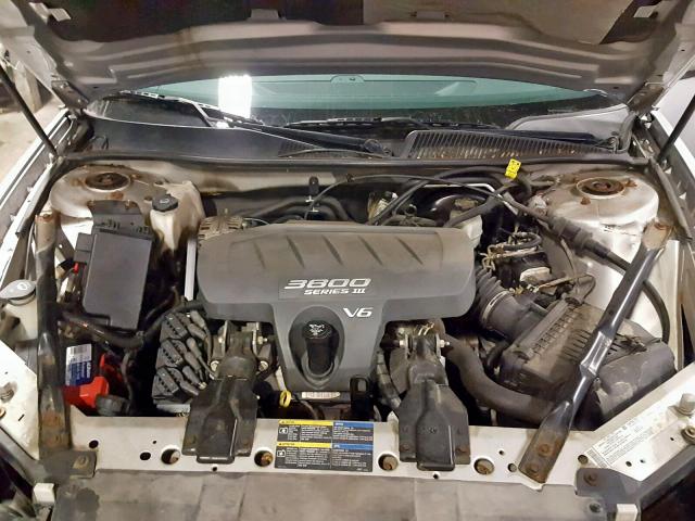 2G4WC532551209737 - 2005 BUICK LACROSSE C SILVER photo 7