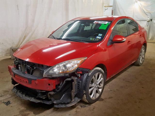 JM1BL1S58A1229052 - 2010 MAZDA 3 S RED photo 2