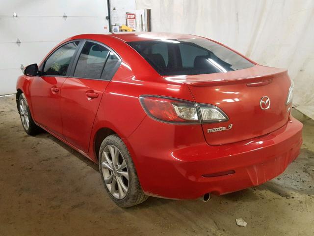 JM1BL1S58A1229052 - 2010 MAZDA 3 S RED photo 3