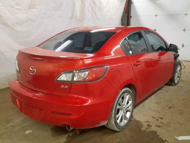 JM1BL1S58A1229052 - 2010 MAZDA 3 S RED photo 4