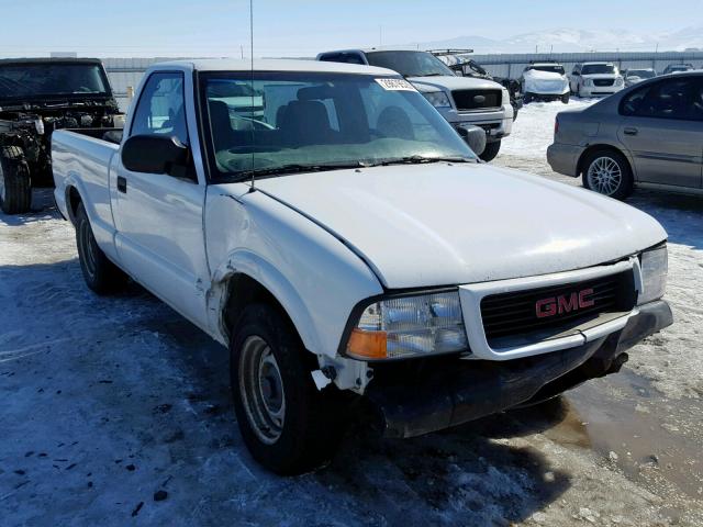 1GTCS145718258697 - 2001 GMC SONOMA WHITE photo 1