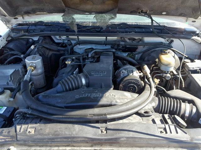 1GTCS145718258697 - 2001 GMC SONOMA WHITE photo 7