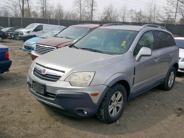 3GSDL43N98S544352 - 2008 SATURN VUE XE SILVER photo 2