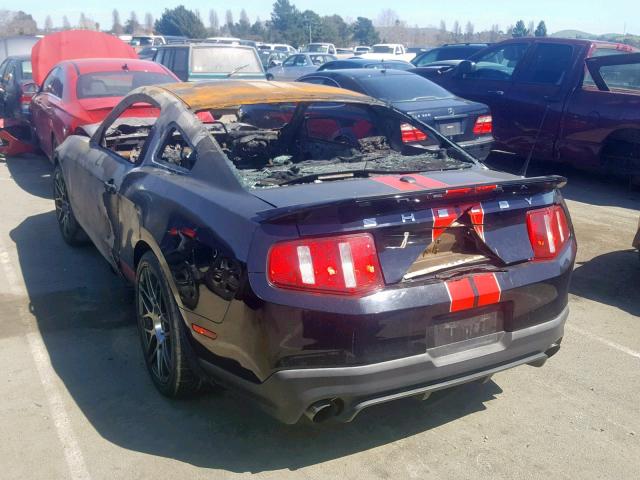 1ZVBP8JS4C5230356 - 2012 FORD MUSTANG SH BLACK photo 3