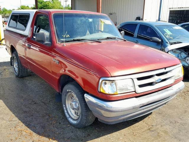 1FTCR10A1VUC51370 - 1997 FORD RANGER BURGUNDY photo 1