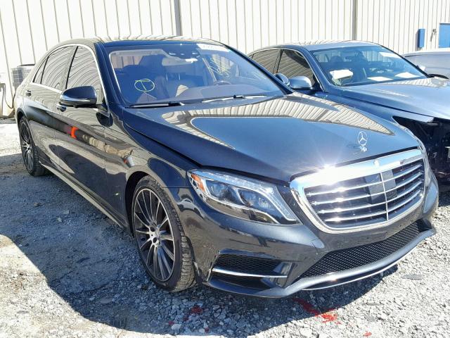 WDDUG8CB6FA145786 - 2015 MERCEDES-BENZ S 550 BLACK photo 1