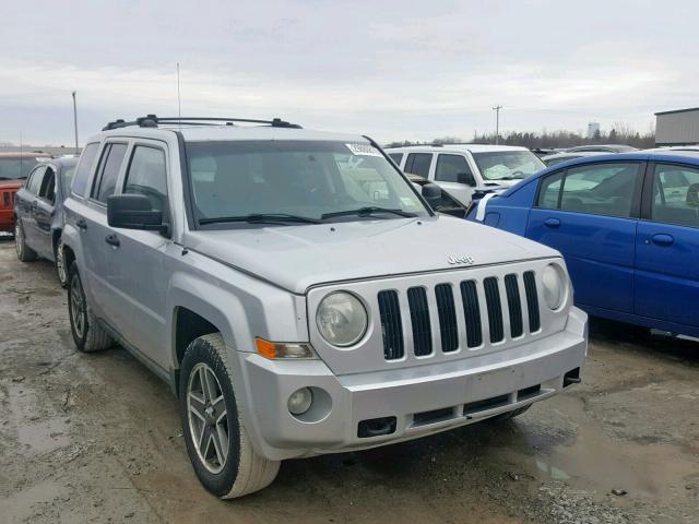 1J8FF28W88D785152 - 2008 JEEP PATRIOT SP GRAY photo 1