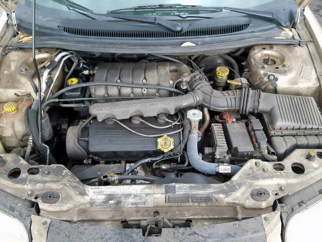 3C3EL55H7XT531061 - 1999 CHRYSLER SEBRING JX GOLD photo 7