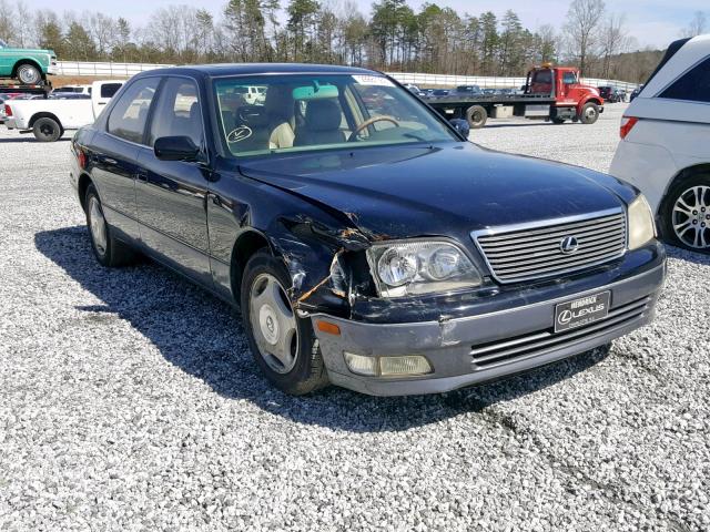 JT8BH28F4Y0175531 - 2000 LEXUS LS 400 BLACK photo 1