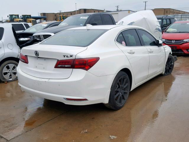 19UUB2F38GA005235 - 2016 ACURA TLX WHITE photo 4