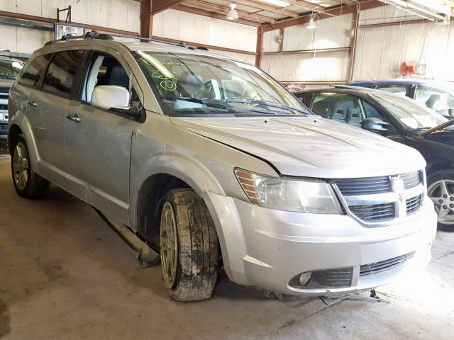 3D4GG67V69T587872 - 2009 DODGE JOURNEY R/ SILVER photo 1