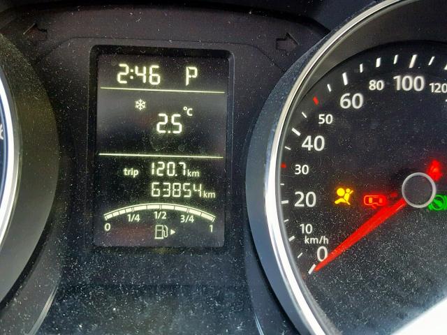 3VW2K7AJ5FM334756 - 2015 VOLKSWAGEN JETTA BASE WHITE photo 8