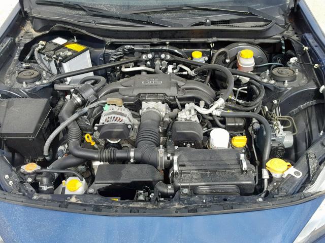 JF1ZNAA16D1720379 - 2013 TOYOTA SCION FR-S BLUE photo 7