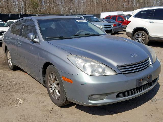 JTHBF30G920031870 - 2002 LEXUS ES 300 GREEN photo 1