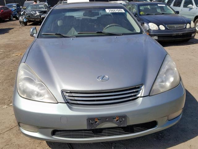 JTHBF30G920031870 - 2002 LEXUS ES 300 GREEN photo 9