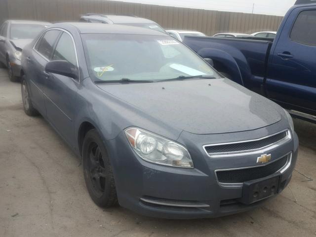 1G1ZG57B594194496 - 2009 CHEVROLET MALIBU LS GRAY photo 1