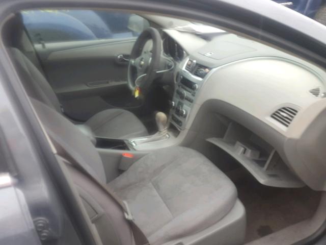 1G1ZG57B594194496 - 2009 CHEVROLET MALIBU LS GRAY photo 5