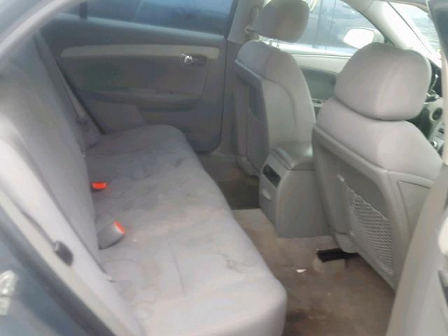 1G1ZG57B594194496 - 2009 CHEVROLET MALIBU LS GRAY photo 6