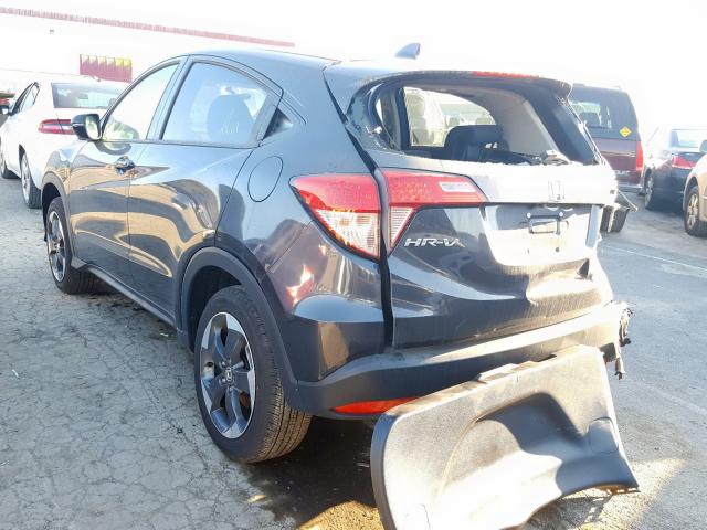 3CZRU5H58JM721698 - 2018 HONDA HR-V EX  photo 3