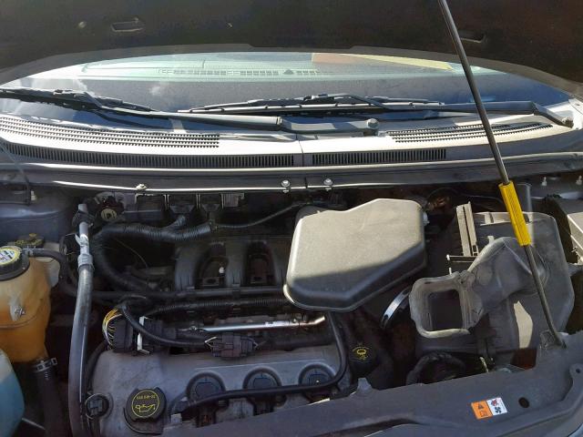 2FMDK38C17BB43829 - 2007 FORD EDGE SEL SILVER photo 7