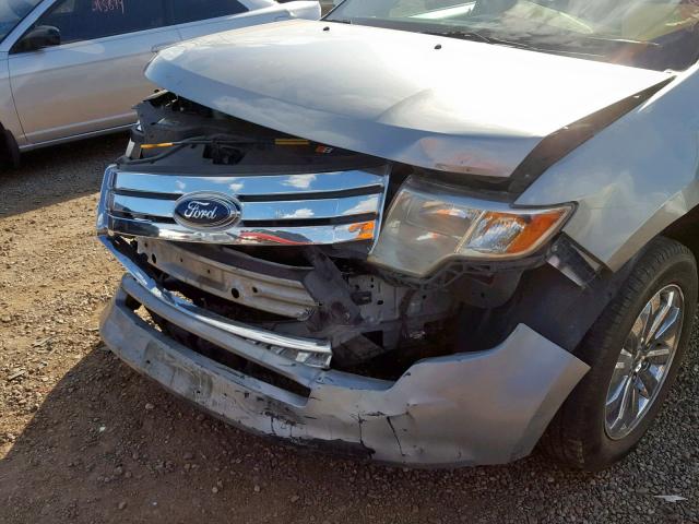 2FMDK38C17BB43829 - 2007 FORD EDGE SEL SILVER photo 9