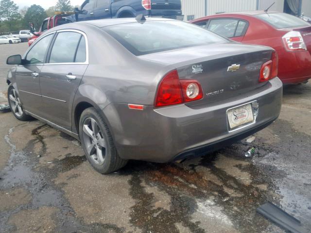 1G1ZC5E09CF225757 - 2012 CHEVROLET MALIBU 1LT 棕色 照片 3