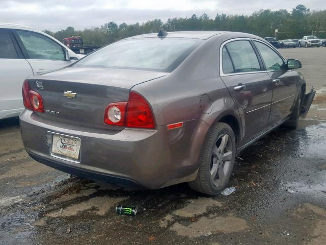 1G1ZC5E09CF225757 - 2012 CHEVROLET MALIBU 1LT 棕色 照片 4