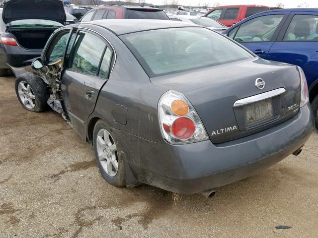 1N4BL11D85C154071 - 2005 NISSAN ALTIMA SE GRAY photo 3